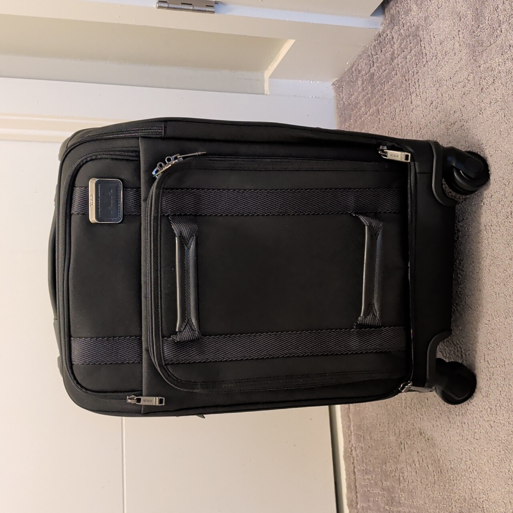 Tumi Black Rolling Travel Bag